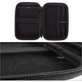 thumbnail image 3 of 2pcs EVA Hard Carrying Case for Portable External Hard Drive Power Bank Charger USB Cable Battery Case ,Black, 3 of 5