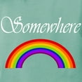 thumbnail image 3 of CafePress - Somewhere Over The Rainbow Women's Dark T Shirt - Womens Comfort Colors® Shirt, 3 of 4