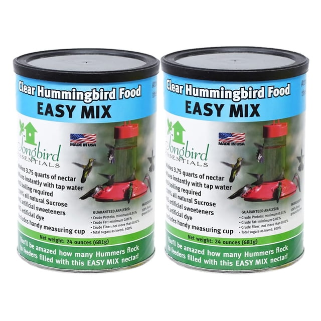 Néctar para colibríes Songbird Essentials SE629, 680 ml, paquete de 2