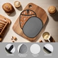 thumbnail image 4 of Pofeuu Halloween Mummy Print Silicone Pot Mat Mitten With Hanging Loop Heat Resistant Oven Mitts Non-Slip Bbq Baking Smoking Potholders, 4 of 7