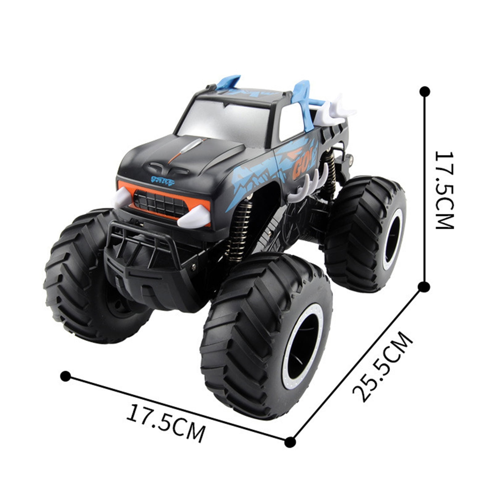 Hyasfey Amphibious Remote Control Off-Road Crawler Truck Toy