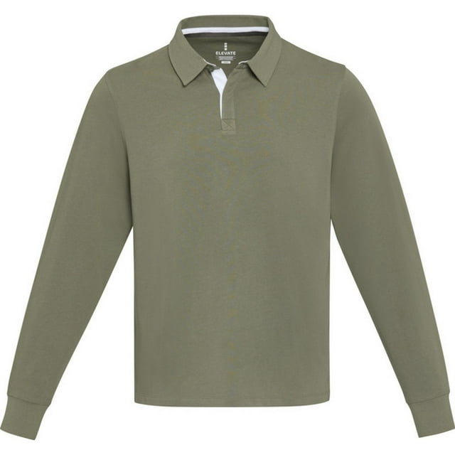 Elevate Polo de Rugby en Coton Biologique pour Adulte Clyde