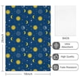 thumbnail image 2 of 2 Pcs Funny Kitchen Towels,Blue Sun Moon Star Pattern Microfiber Dish Towels,Kitchen Tea Towels,Kitchen Towel Set (18" X 26"), 2 of 7