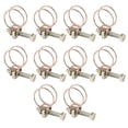 thumbnail image 2 of 10 Pcs Collier de Serrage Réglable Double Fil pour Tuyau d'Arrosage, 2 of 6