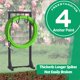 thumbnail image 2 of Soporte para manguera de jardín COZEER de 4 ganchos, resistente para exterior, 2 of 7