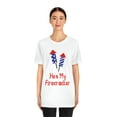 thumbnail image 3 of He's My Firecracker | Couples 4th of July Tee | Independence Day Shirt, 3 of 8