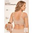 thumbnail image 2 of VEOFUX Smooth Wireless Bras for Women,No Underwire Full Coverage Seamless Plus Size Everyday T-Shirt Bra, 2 of 8