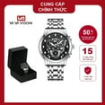 thumbnail image 2 of Reloj de cuarzo para hombre de cristal de moda de ocio, 2 of 8