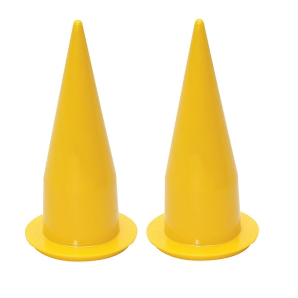 Tapa de boquilla de tubo de boquilla cónica para pistola de pegamento/pistola de calafateo (2 piezas) Likrtyny Para estrenar