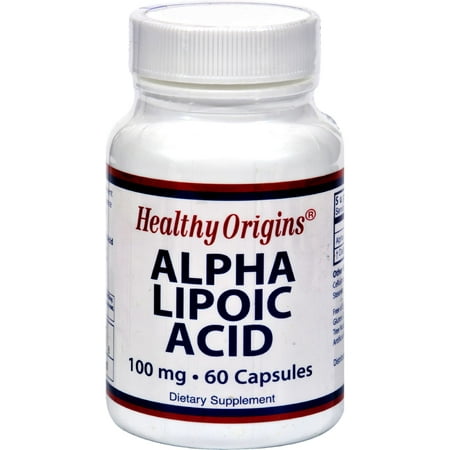 Healthy Origins Acide alpha-lipoïque - 100 mg - 60 Caps