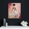 thumbnail image 5 of COMIO  (TM - White Skirt Dancer - Ballet Dancing Series. Modern Abstract Reproduction. Giclee Canvas Prints Wall Art for Home Decor, Stretched and Framed Ready to Hang, 5 of 5