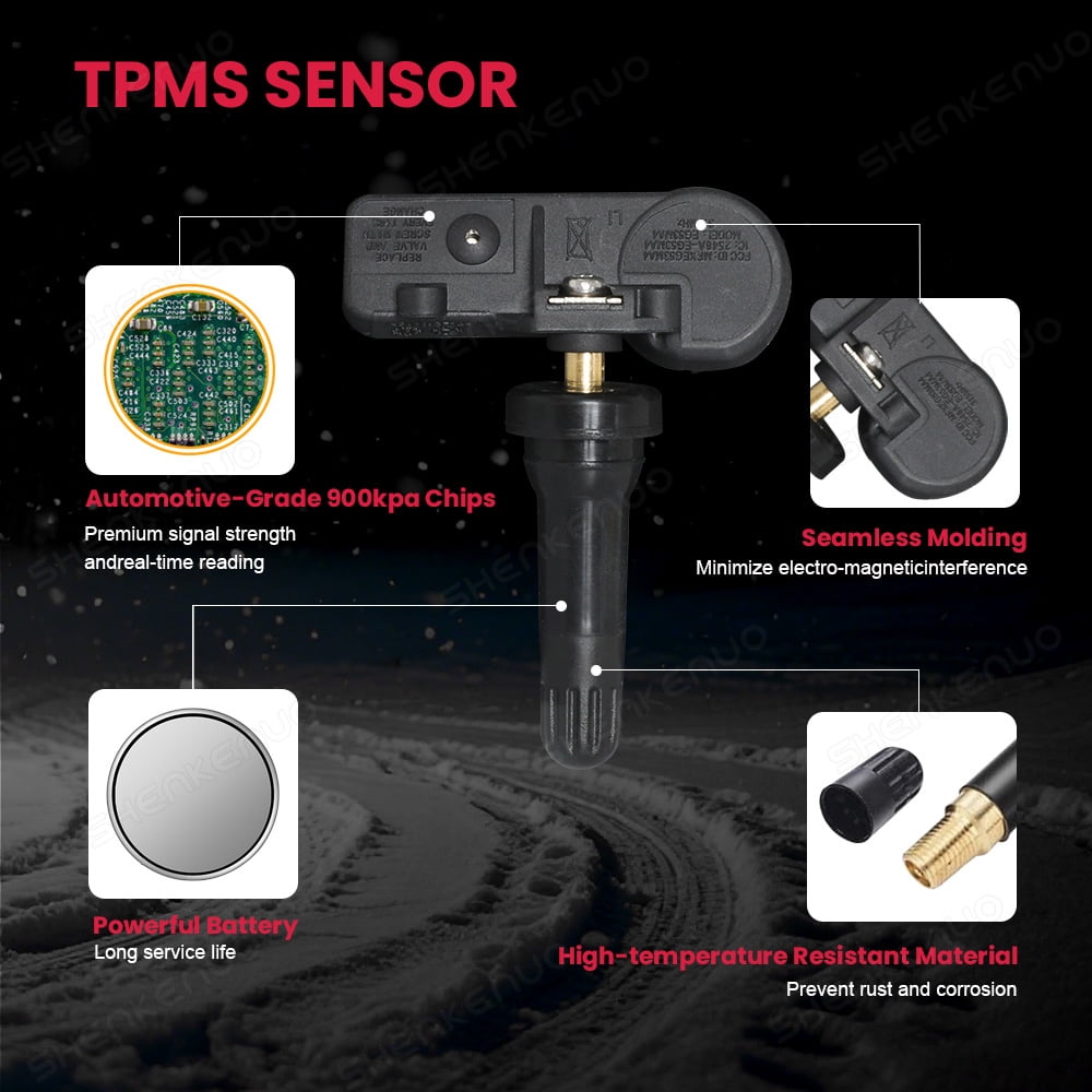 For 2018-2019 Chevy Equinox OEM TPMS Tire Pressure Monitor Sensor Set of 4