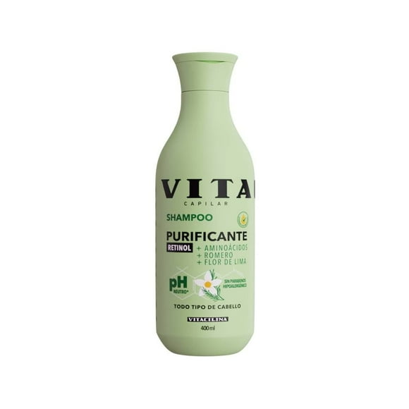 Shampoo Vitacilina Capilar Purificante 400 ml