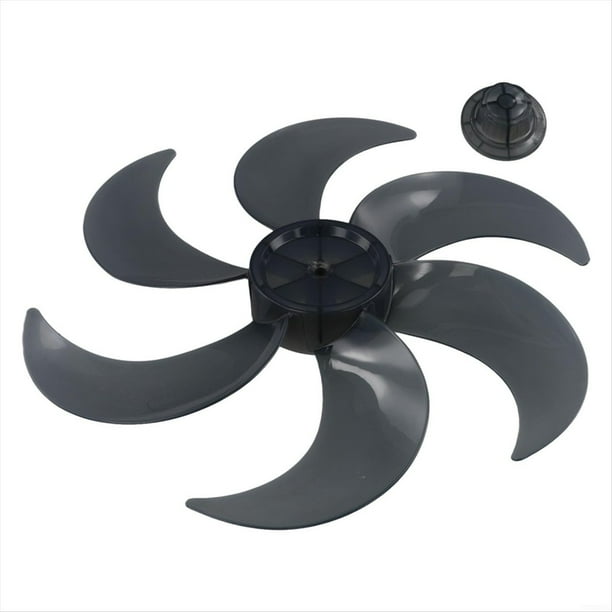 Aspas de Ventilador de Plástico con Tapa de Tuerca. Aspas de Ventilador Silenciosas Universales. Accesorio de Repuesto para Ventilador de Pedestal de Pie o de Mesa.