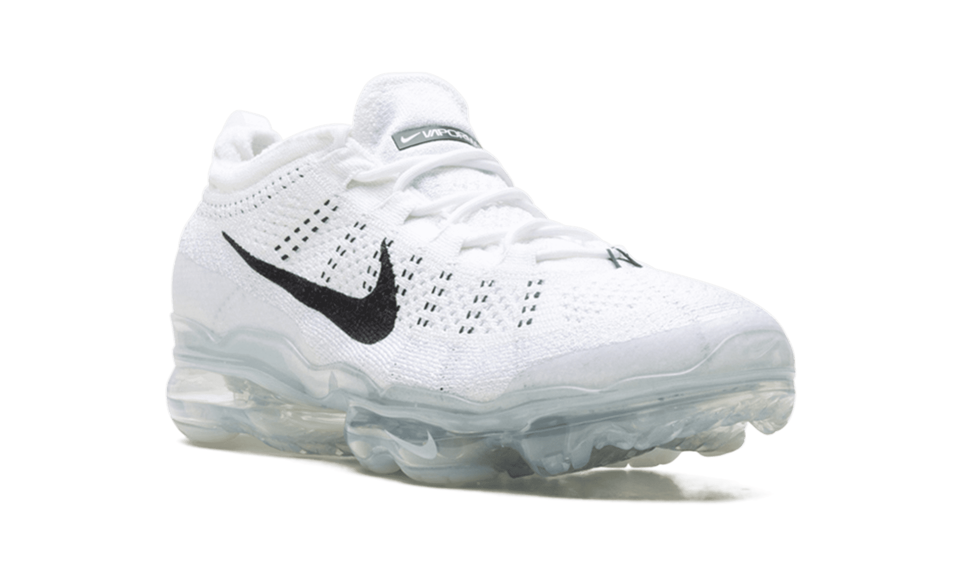 Nike Air VaporMax 2021 Flyknit Mens Shoes‎ Size 11.5 White AJ6910 100 Nike Air VaporMax Flyknit 3 Pure Platinum White Sneaker  main image 3