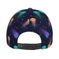 thumbnail image 3 of Lsque Sea Jellyfish Baseball Cap Trucker Low Profile Hat Golf Dad Hat Adjustable Original Classic Unconstructed Plain Cap Men Women, 3 of 9