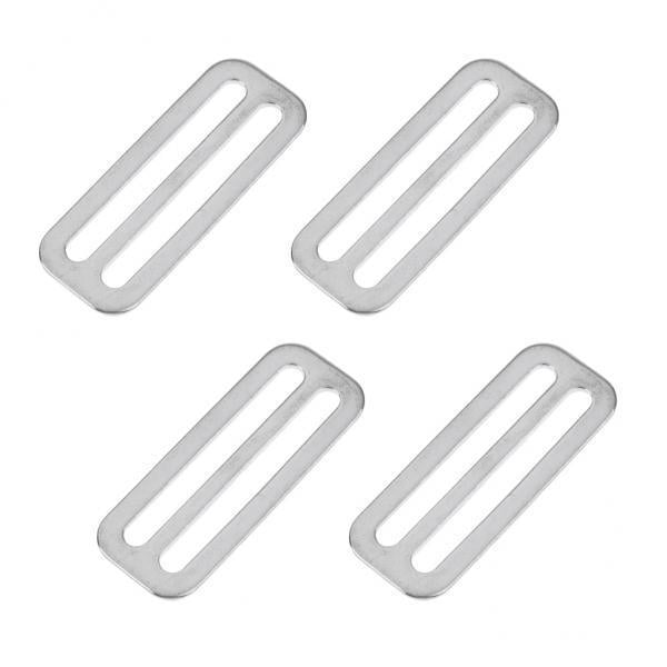 HARNESS DIVING 4 x 3 BAR SLIDE BUCKLE TO SUIT 38MM WEBBING STAINLESS 316 