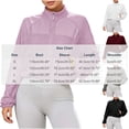 thumbnail image 3 of Inverlee Women's Stand Collar Mesh Zip Up Cropped Athletic Jacket Lightweight Breathable Windbreaker Trendy Solid Gym Runing Outwear Purple M, 3 of 7