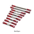 thumbnail image 3 of destyer 9 Pièces/set RC Voiture Direction Tiges de Traction Tiges de Traction Automobile Mise à Niveau Accessoires Modifiés Remplacement pour WL Jouet 12429 Rouge, 3 of 6