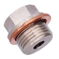 thumbnail image 4 of Adapter Sensor Adapter M18x1.5 to 1/8NPT Thread Exhaust Water Temperature Sensor Fitting with Gasket, 4 of 7
