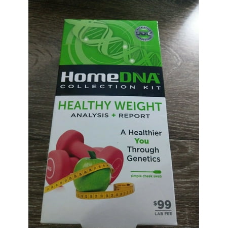 IdentiGene Home DNA Healthy Weight Test Kit. 1 Test. Analysis and