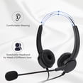 thumbnail image 1 of Auriculares De Teléfono Inalámbricos, Auriculares De Ajuste De Volumen Centro De Llamadas Para La Casilla De Llamada Profesional, 1 of 7