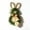 20in White Rose, variant on Easter Wreaths for Front Door 18in Bunny Easter Wreath with Greenery and Burlap Bow Easter Decoration
