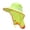 Yellow/orange, variant on Hi-Vis Reflective Sun Hat with Detachable Neck Flap, Wide Brim UV Protection Quick Dry Breathable Unisex Outdoor Hat for Work Hiking Fishing Gardening - Orange/Yellow