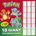 thumbnail image 4 of Crayola Pokémon Giant Coloring Pages, Kids Coloring Activities, Gifts for Kids, Ages 3+, 4 of 8