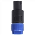 thumbnail image 3 of Paquete de 16 Conectores Adaptadores de Cable de Audio Enchufe de Altavoz de Audio de 4 con Bloqueo Giratorio Compatible con Speakon NL4FC, NL4FX, NLT4X, 3 of 5