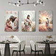 thumbnail image 4 of Hieng Jesus and Lamb Canvas Wall Art Jesus Running After Lost Lamb Picture Wall Art Jesus Canvas Print Christian Wall Decor Art Christian Home Decor Jesus Pictures Christian（Only canvas）, 4 of 6