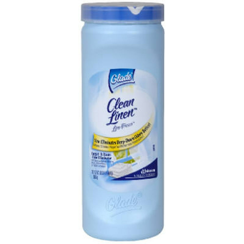 2PKGlade, 32 OZ, Clean Linen Scent, Carpet & Room Deodorizer