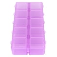 thumbnail image 4 of Jewelry Divider Box, Square 10 Grids Plastic Storage Box Multipurpose  For DIY Crafts Nail Art Items, 4 of 8