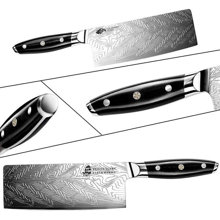 Black 8 inch custom chef knife sheath Kydex cooking culinary flatware