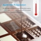 thumbnail image 2 of Molde de chocolate de silicona de 3 piezas, 12 cavidades, chispas de chocolate fáciles de liberar TUNC Sencillez, 2 of 5