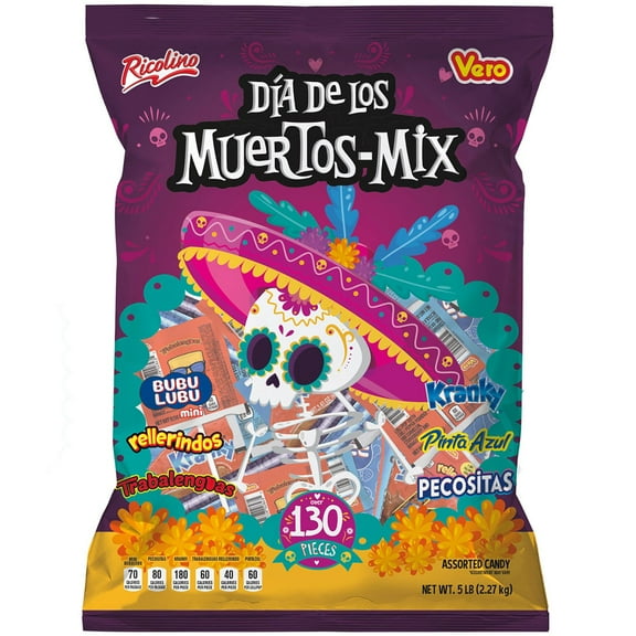 Ricolino Dia de los Muertos Candy Variety Pack, 5 lbs.