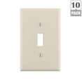 thumbnail image 2 of Leviton M56-PJ1-TM 1 Gang Midway Light Almond Toggle Wall Plate, 2 of 2