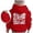 R965/Red, variant on Vividxx Hoodies For Girls Long Sleeve Soft Sweatshirt Letter Print Kids Cute Pullovers Top Fashion Casual Hoodie For Fall Winter Classic 2-3 Years