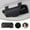 Black, variant on Magnetic Leather Car Visor Sunglasses Case | PU Leather Sun Visor Glasses Holder | Fits All Cars, SUVs & Trucks | 7.08x3.54in | Black/White/Brown/Khaki