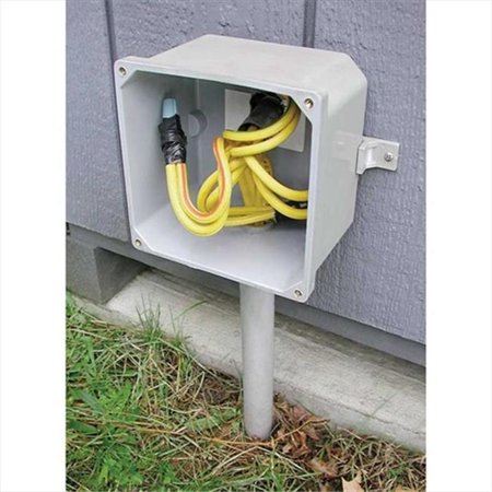 Teksupply Lj2140 Pvc Junction Box 12 In X 12 In X 4 In