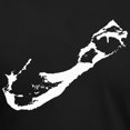 thumbnail image 3 of CafePress - Bermuda Silhouette T Shirt - Mens Tri-blend T-Shirt, 3 of 4