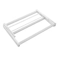 thumbnail image 6 of Whitmor 3-Tier Folding Metal Drying Rack, White, 6 of 9