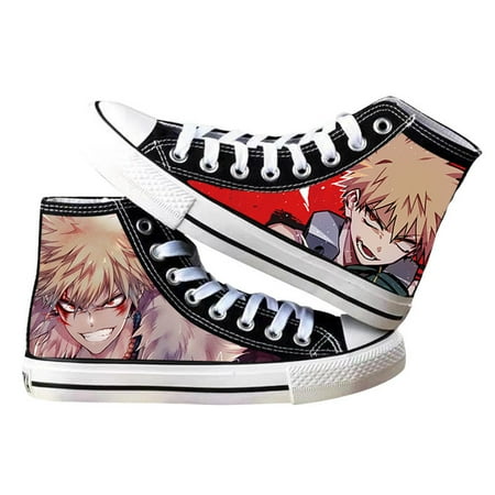 

Anime My Hero Academia High Top Canvas Shoes Anime Fans Painted Sneakers