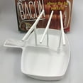 thumbnail image 2 of QJUHUNG 1/2 Pcs Bacon Tray Rack Microwave Bacon Cooker Shelf Rack High Temperature Resistance ZZZ, 2 of 6