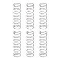 thumbnail image 1 of Uxcell Lot de 6 Ressorts de Compression, Diamètre du Fil 0.8mm x 11mm OD x Longueur 40mm Ressort d'Extension en Acier Inoxydable, Argent, 1 of 5