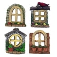 thumbnail image 1 of Yuarrent Figuritas decorativas en miniatura para puerta y ventana, 4 Uds., adorno para exteriores, Micro decoraciones para paisajismo, accesorio Jardín y Patio, 1 of 6
