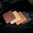thumbnail image 2 of WHAMVOX Car Ticket Holder 1Set Black Pu With Random Line Color For Sun Protection, 2 of 4