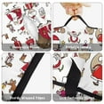 thumbnail image 6 of White Christmas Santa and Character Pattern Toddler Nap Mats for Kids Preschool,50"x20" Sleeping Mat Bag or Kids,Toddler Sleeping Bag,Toddler Nap Mat or Daycare, 6 of 6