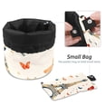thumbnail image 4 of PhooArto Drawstring Cosmetic Bag, Barrel Shaped Portable Travel Makeup Bags, Eiffel Towers Butterfly Large Capacity Waterproof Multifunctional Bucket Toiletry Bag, 4 of 6