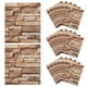 thumbnail image 1 of BRIGHTFUFU 20pcs 3D Pegatinas de pared de ladrillo Papel de ladrillo Fondo, 1 of 7